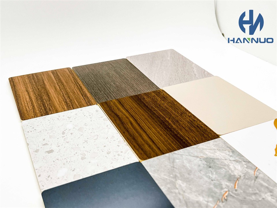 Bamboo Charcoal Wood Veneer PVC Wall Panel high quality